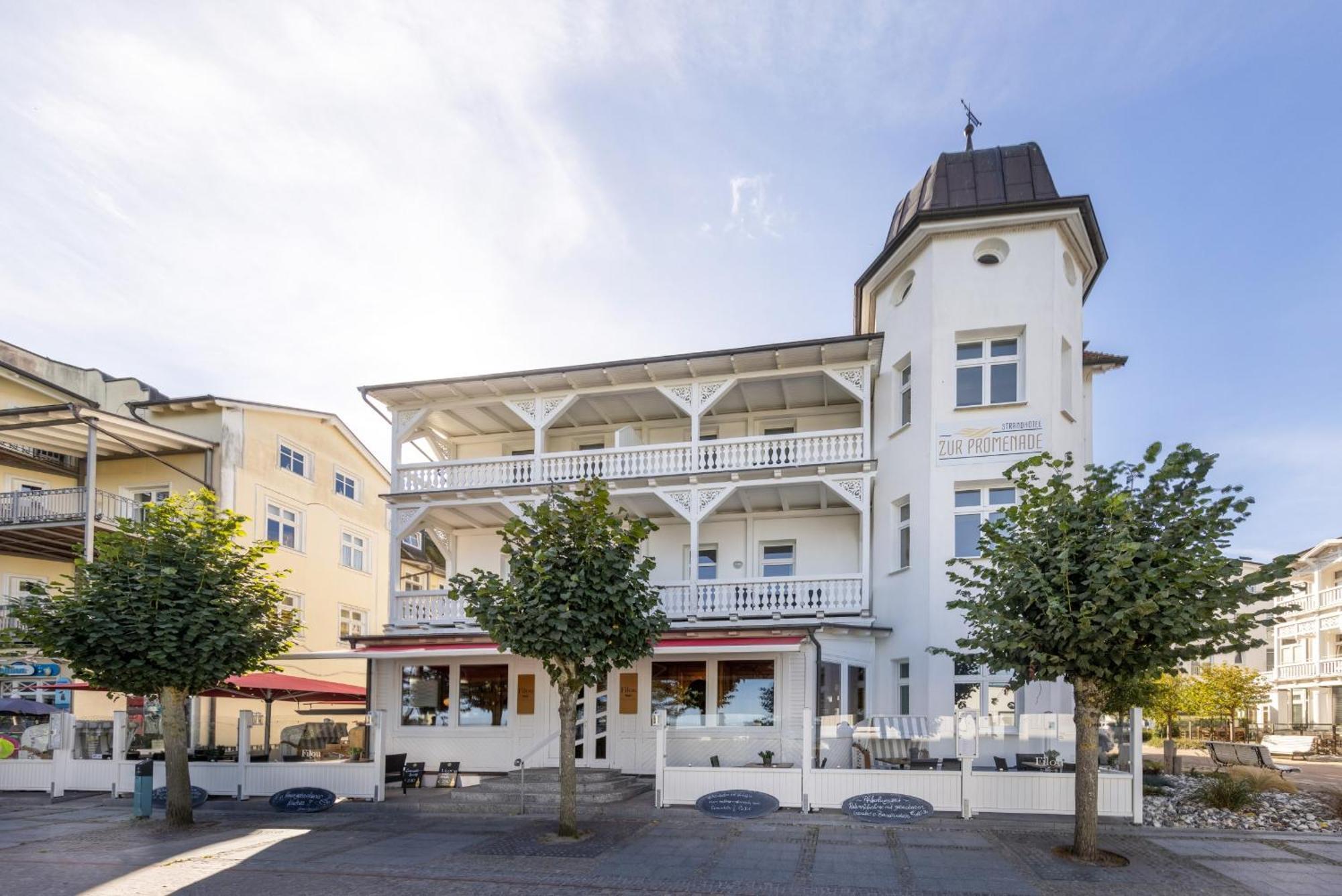 Strandhotel zur Promenade Ostseebad Ostseebad Binz Exterior foto