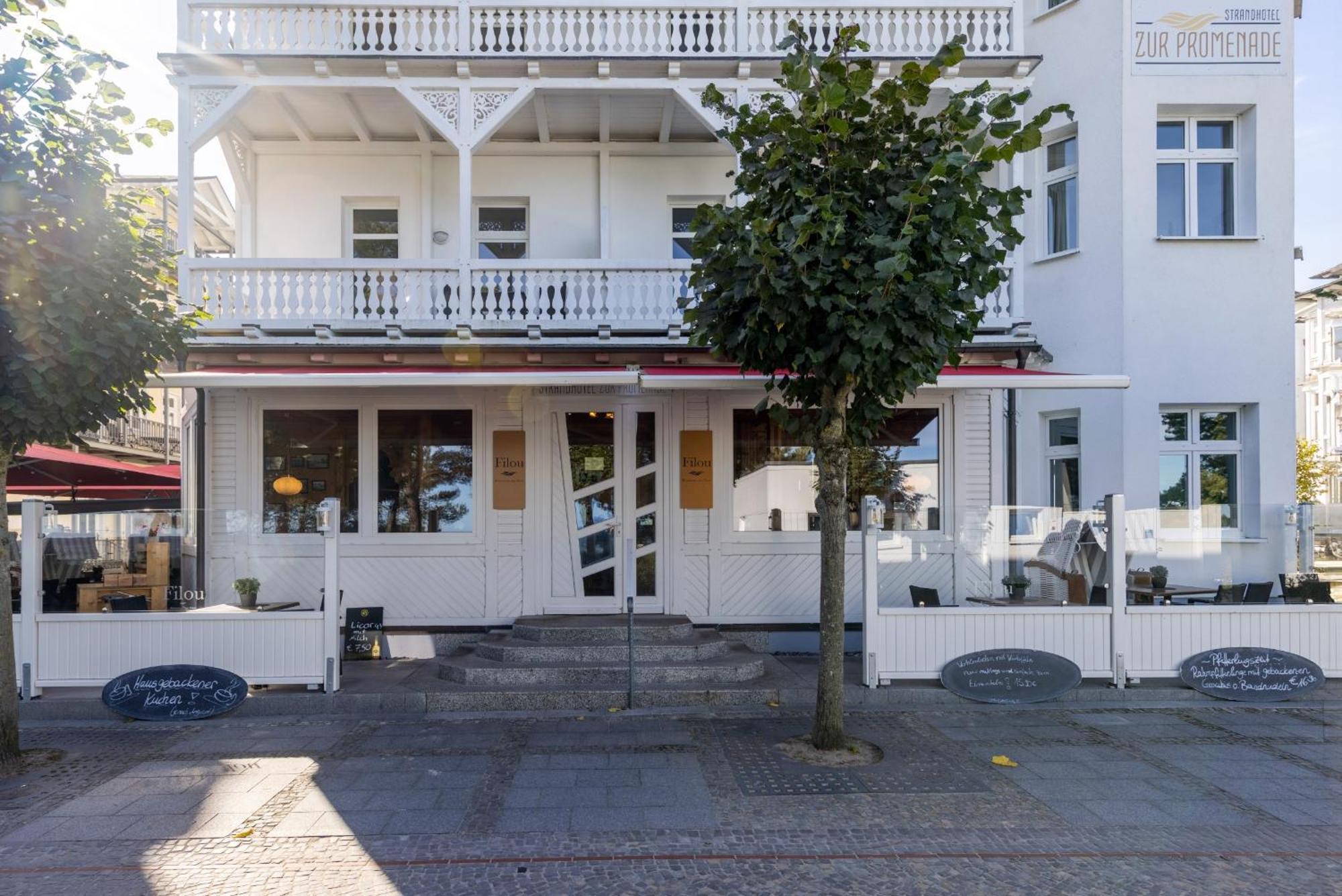 Strandhotel zur Promenade Ostseebad Ostseebad Binz Exterior foto