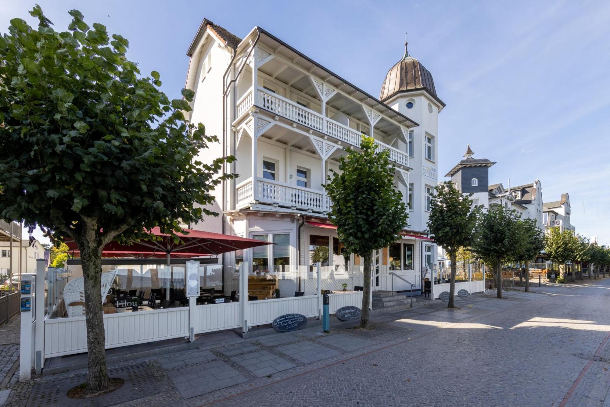 Strandhotel zur Promenade Ostseebad Ostseebad Binz Exterior foto